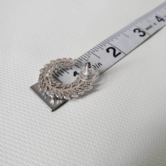 Sterling Silver Earrings Pendant Necklace Set - Picture 10 of 14